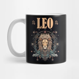 Leo Zodiac Sign Mug